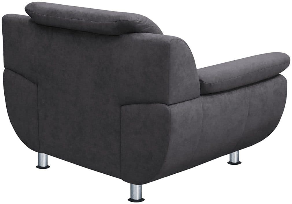 TRENDMANUFAKTUR Sessel Rondo | Grau