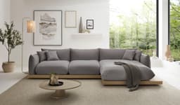 OTTO home Ecksofa Kalix L-Form | Grau