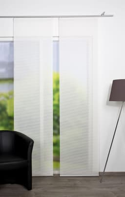 Vision S Schiebegardine ROM | Weiß