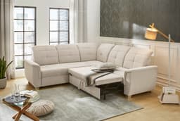 Jockenhöfer Gruppe Ecksofa Udine | Beige