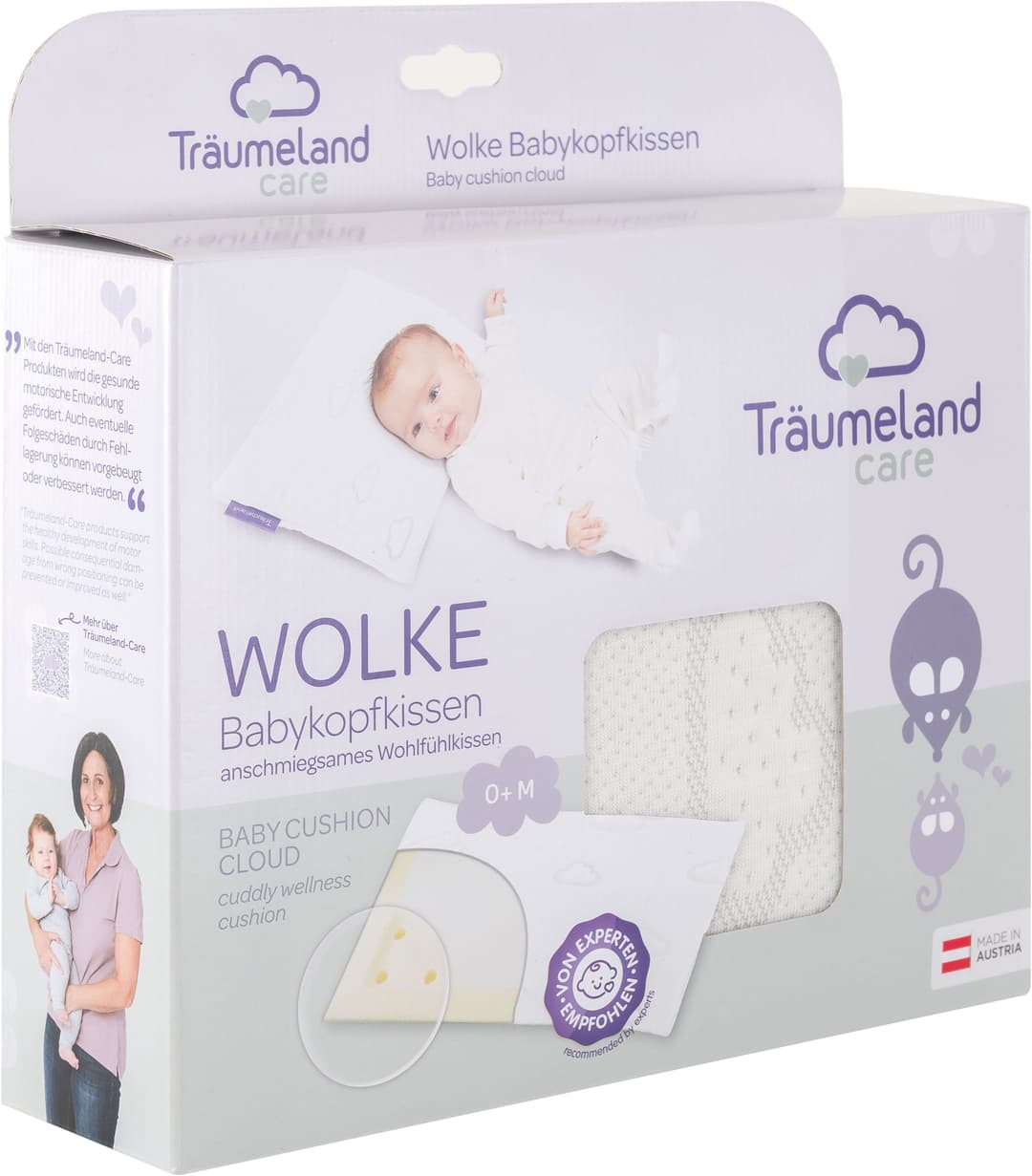 Träumeland Babykissen care WOLKE | Weiß