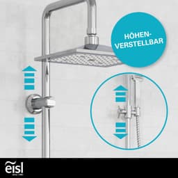 Eisl Duschsystem EASY COOL | Silber