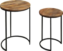 byLIVING Beistelltisch Jaron | Braun