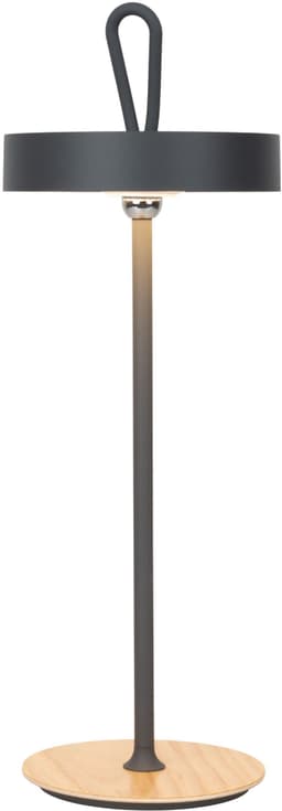 OTTO home LED Tischleuchte Ellvra | Grau