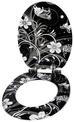 Sanilo WC-Sitz White Flower, mit Absenkautomatik | Mehrfarbig
