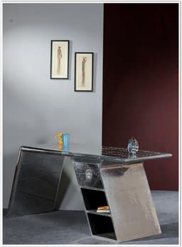 SIT AIRMAN Schreibtisch | Silber