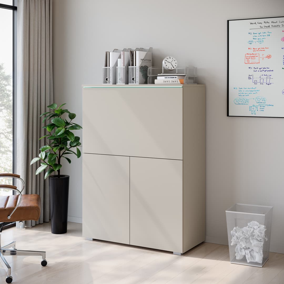 Home affaire PC-Schrank Vera | Beige
