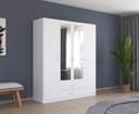 rauch Kleiderschrank GAMMA | Weiß 2