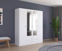 rauch Kleiderschrank GAMMA | Weiß