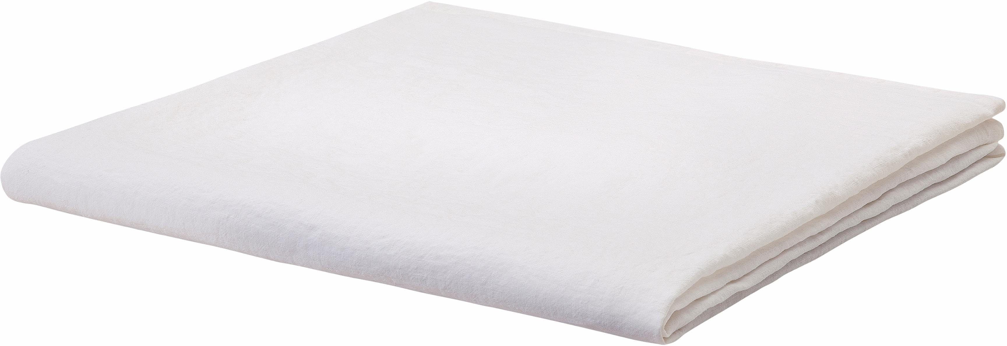 Guido Maria Kretschmer Home&Living Tischdecke stone washed | Weiß