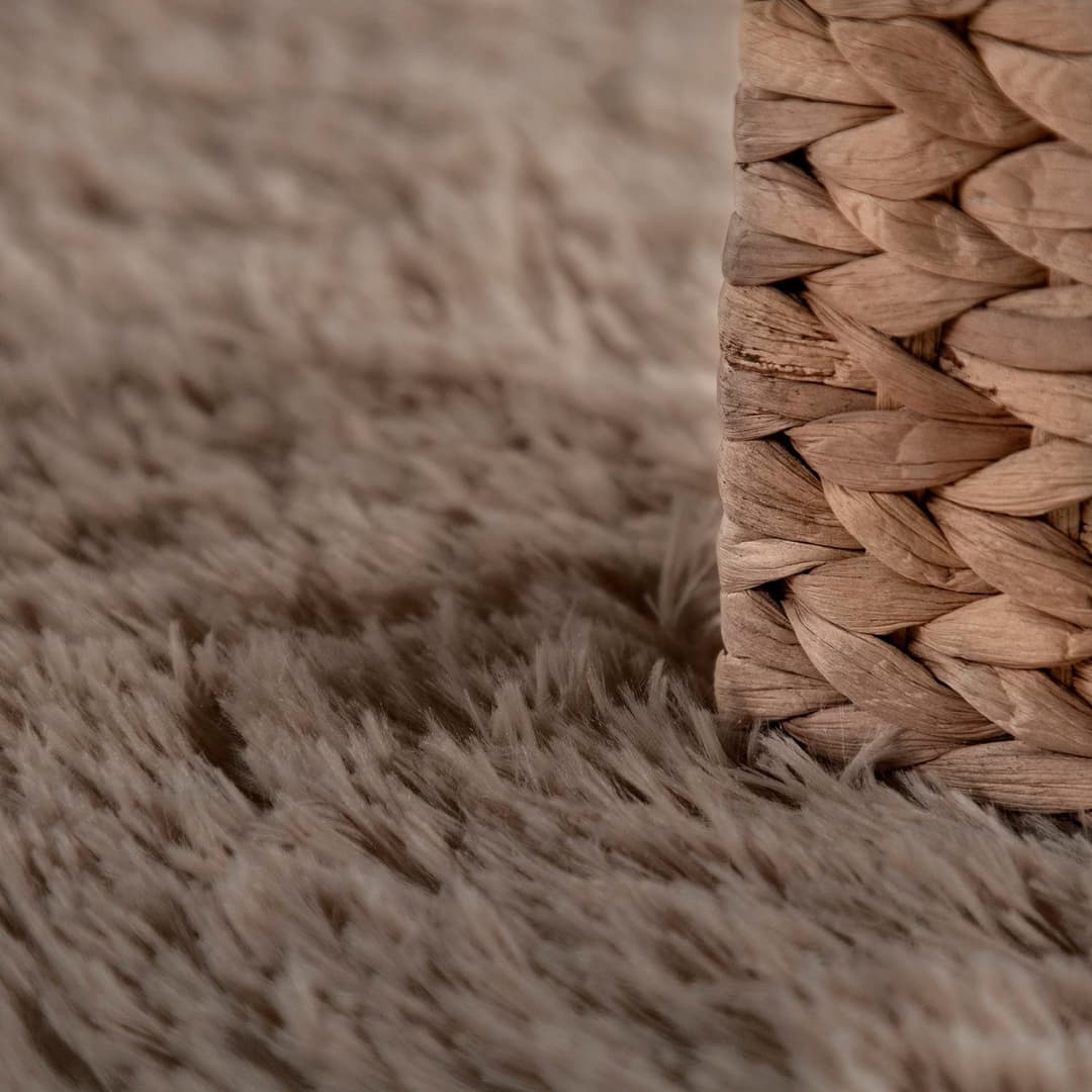 Paco Home Hochflor-Teppich Silky 591 | Braun