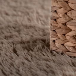 Paco Home Hochflor-Teppich Silky 591 | Braun