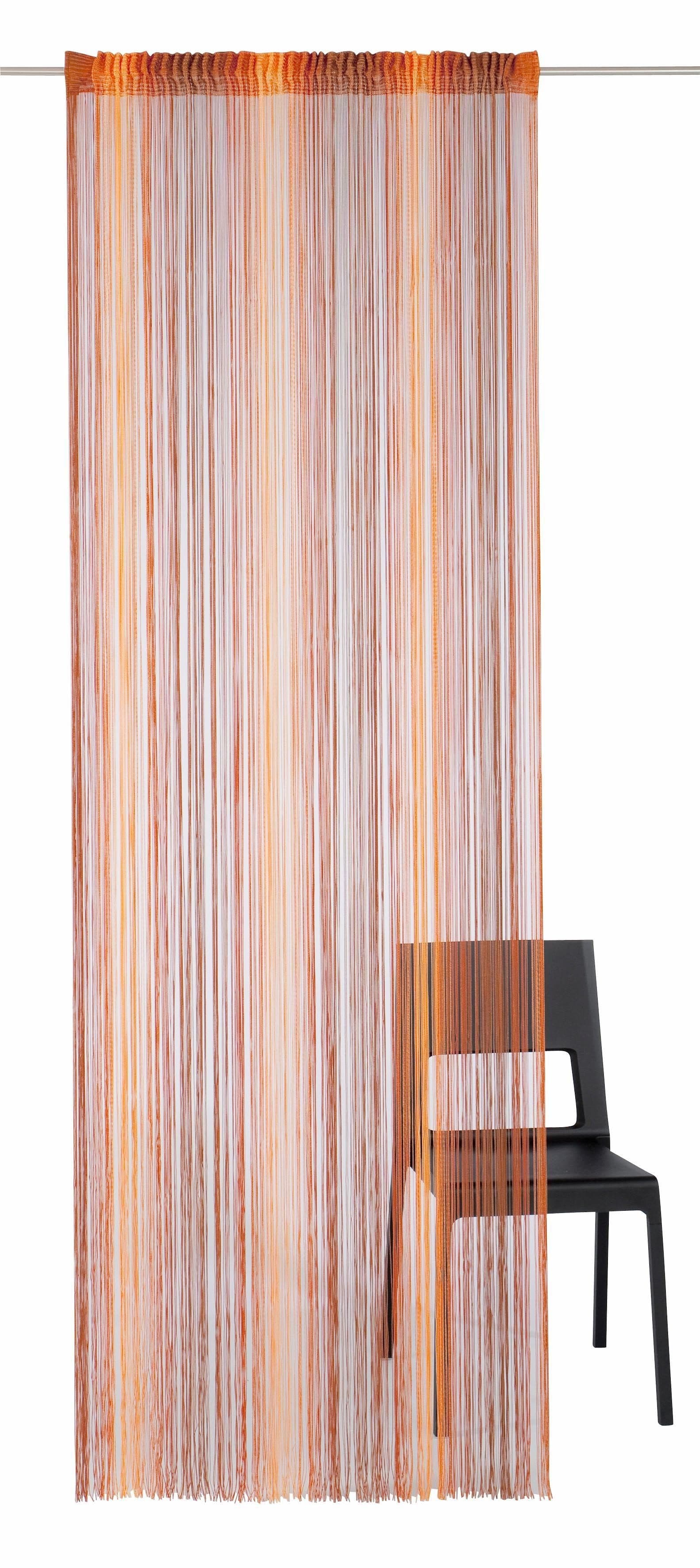 Weckbrodt Fadenvorhang Rebecca | Orange