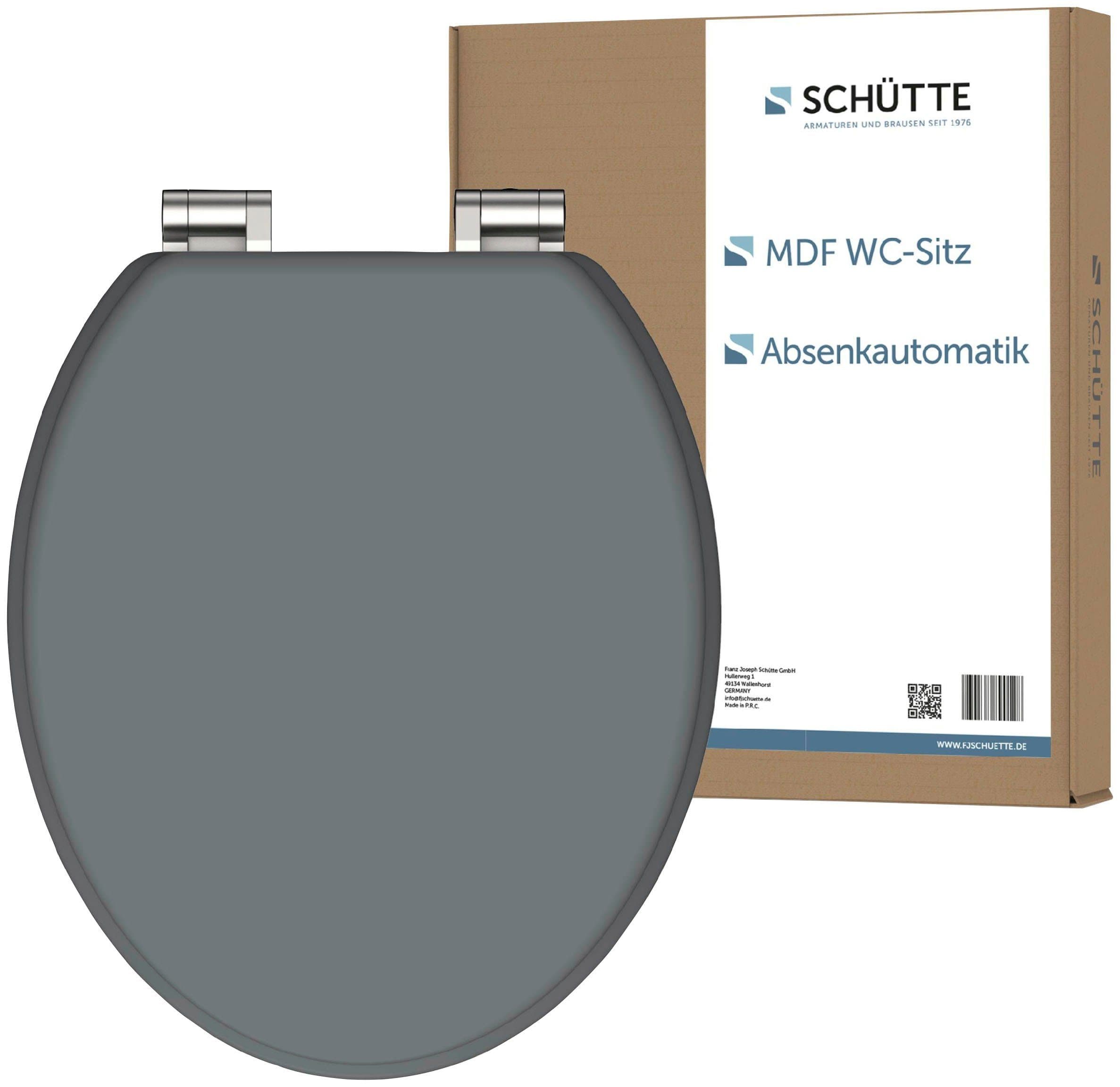 Schütte WC-Sitz SPIRIT GREY | Grau