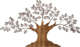 HOFMANN LIVING AND MORE Wanddekoobjekt Baum | Braun