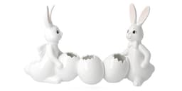 Goebel Osterhase mit Vase | Weiß