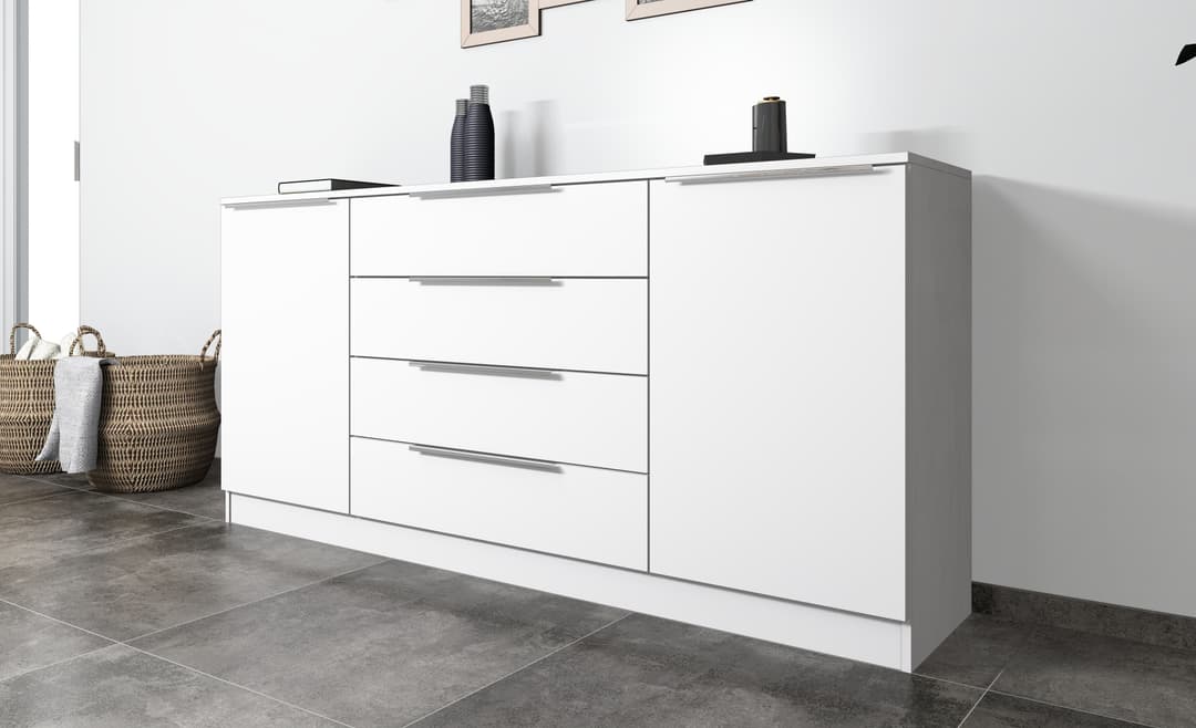 borchardt Möbel Kommode Oliva | Weiß