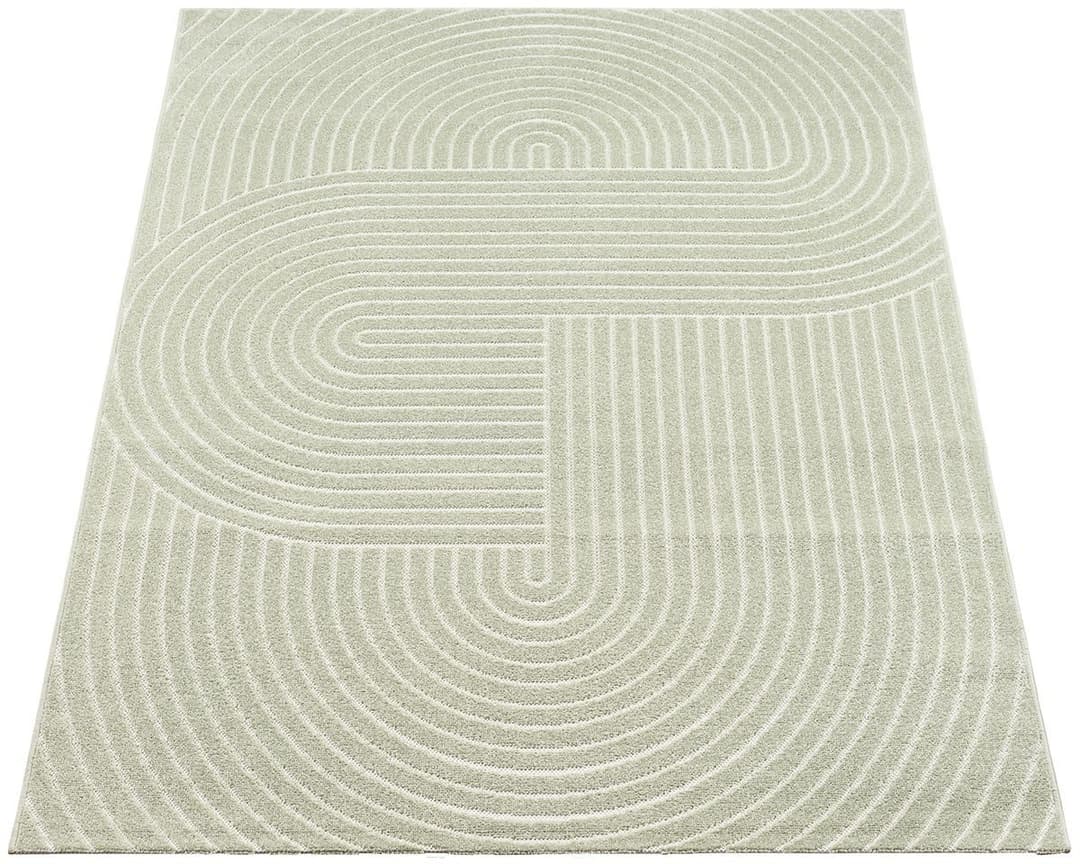 the carpet Teppich Santo Plus | Grün