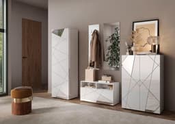 Home affaire Garderobenschrank Vittoria | Weiß
