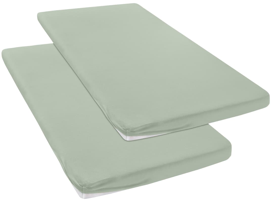 OTTO home Spannbettlaken Topper Basic | Grün