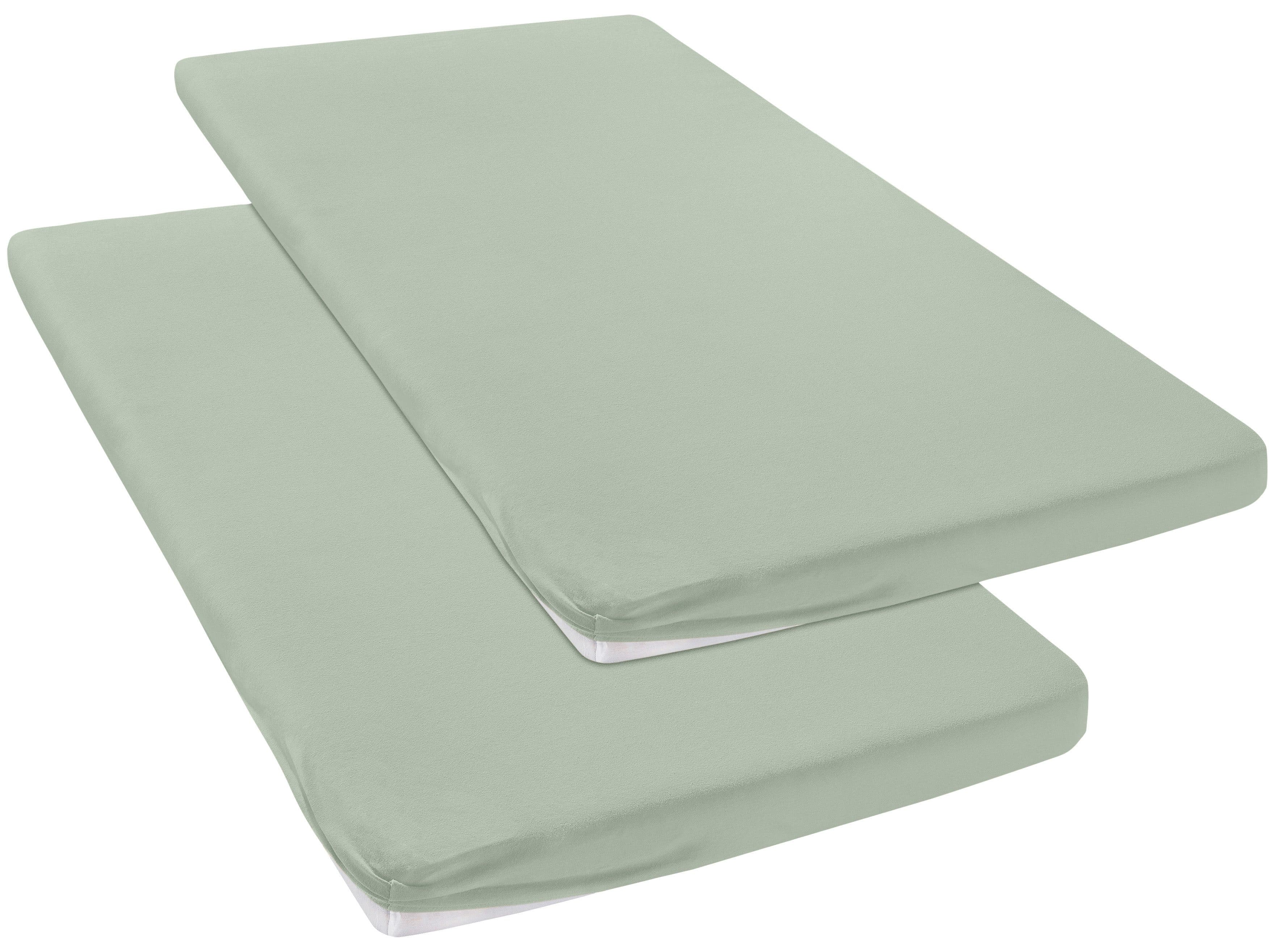 OTTO home Spannbettlaken Topper Basic | Grün