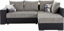 COLLECTION AB Ecksofa John L-Form | Grau