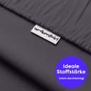 Wolkenfeld Bettwäsche Mikrofaser 4 tlg | Grau 2