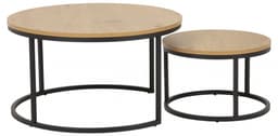 ACTONA GROUP Couchtisch Spiro | Holztöne