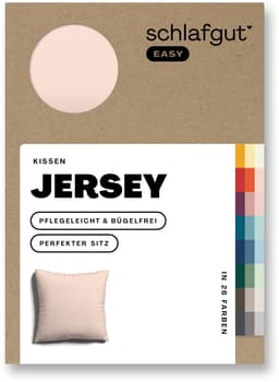 Schlafgut EASY JERSEY Kissenhülle | Rosa