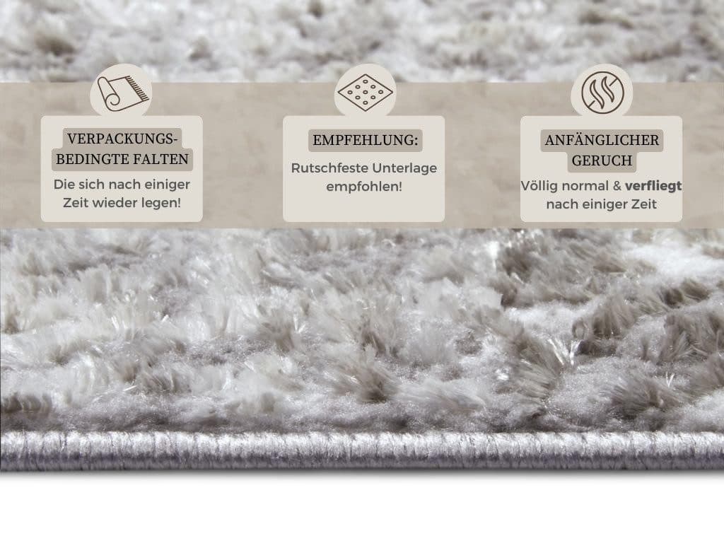 HANSE Home Teppich Style | Grau