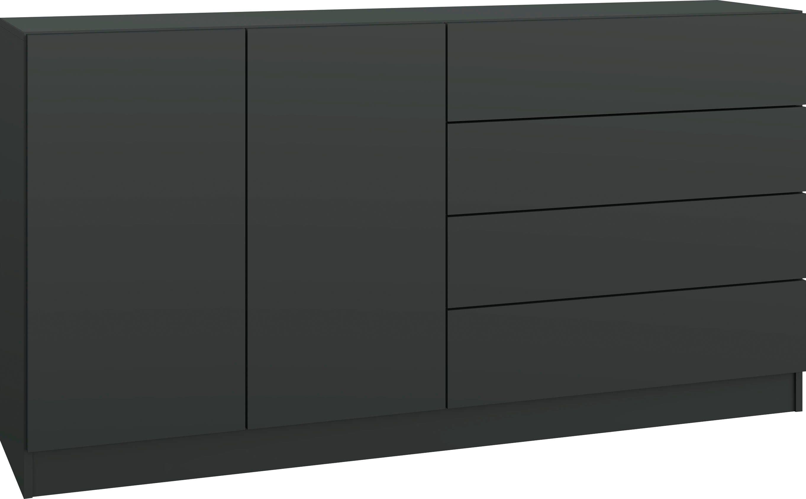 borchardt Möbel Sideboard Vaasa | Schwarz