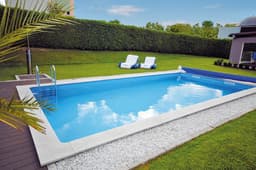 KWAD Rechteckpool | Grau