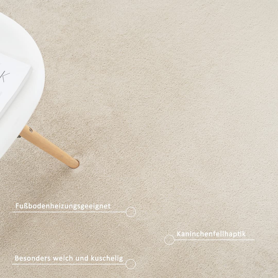OTTO home Fellteppich Balu | Beige