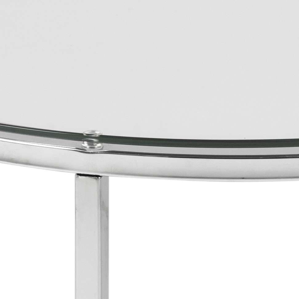 ACTONA GROUP Glastisch Cross | Silber