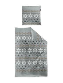 Irisette Bettwäsche Panda 8621 | Grau