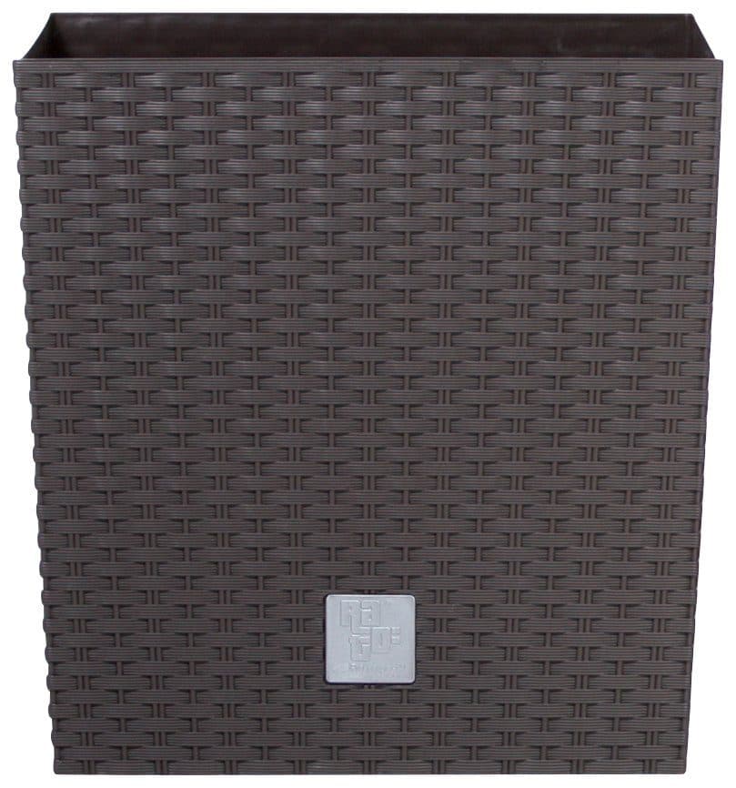 Prosperplast Rato low Blumentopf | Braun