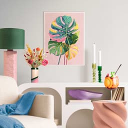 Reinders! Bild mit Rahmen Colourful Leafs | Mehrfarbig