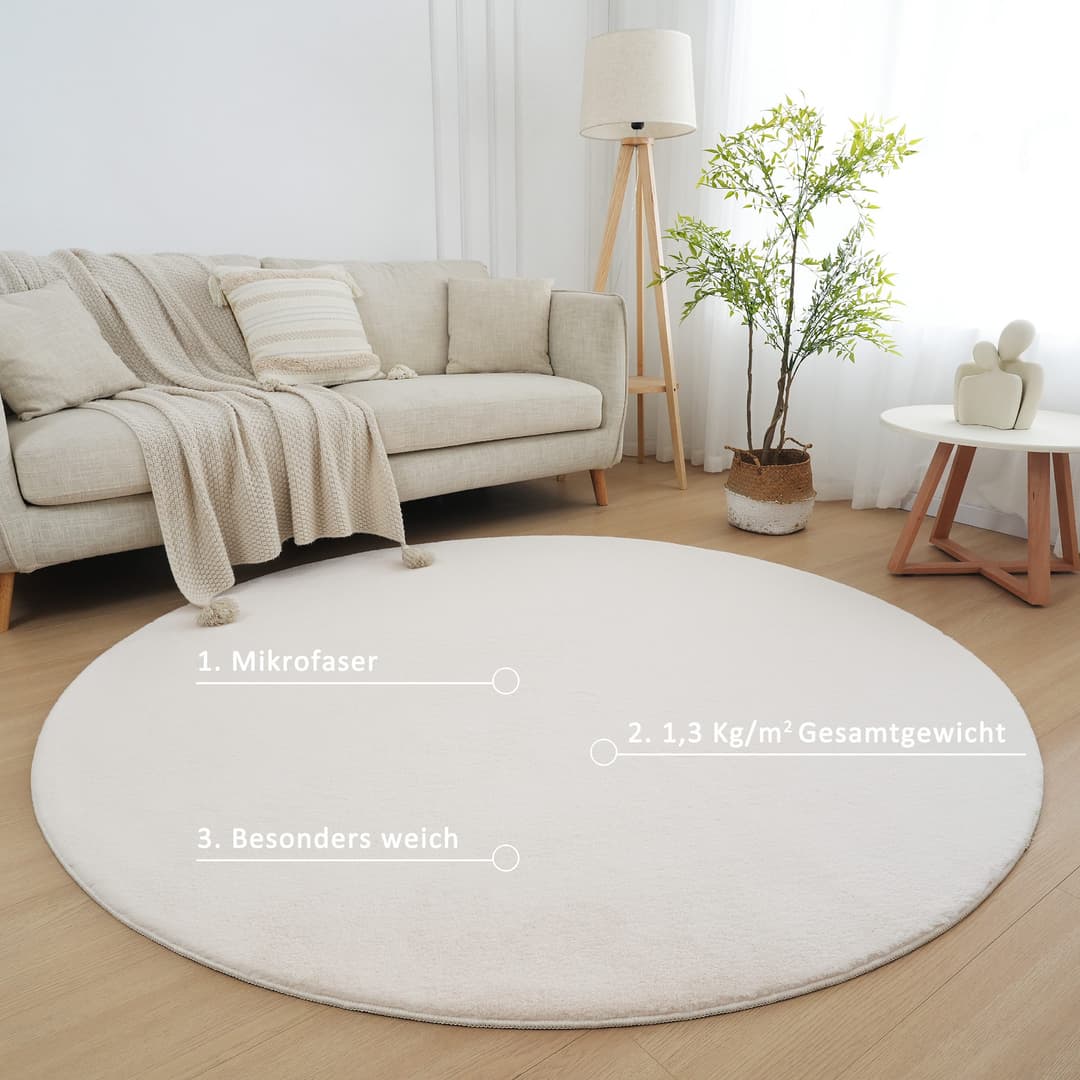 OTTO home Fellteppich Balu | Beige