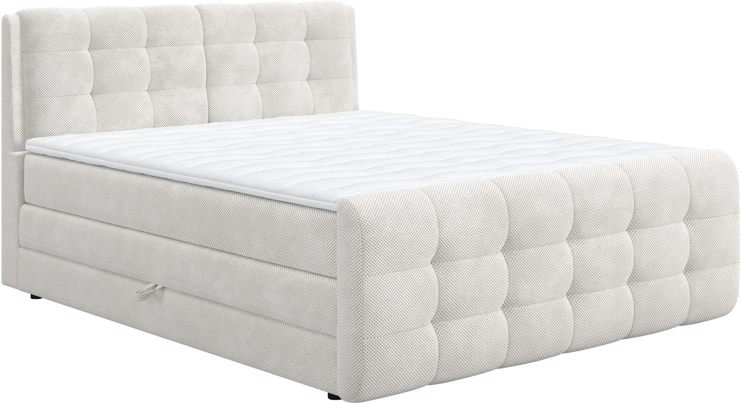 COTTA Boxspringbett Fort | Beige