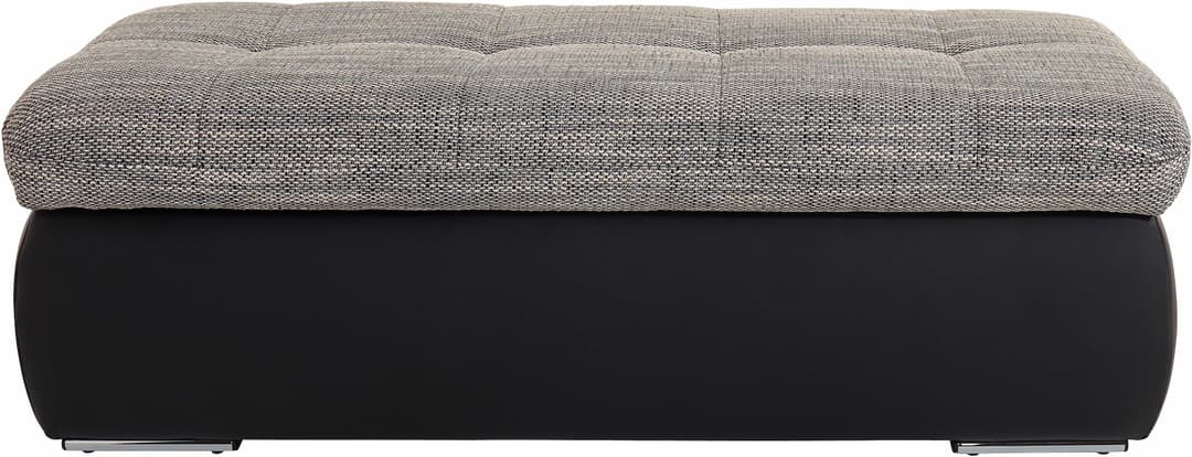 DOMO collection Polsterhocker Moric | Schwarz