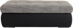 DOMO collection Polsterhocker Moric | Schwarz