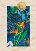 Hip Strandtuch Novia | Blau 2