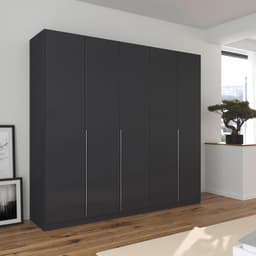 OTTO home Drehtürenschrank Kleiderschrank AGORDO | Grau