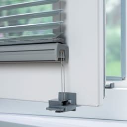 Liedeco Jalousie Klemmfix-Aluminiumjalousie | Silber