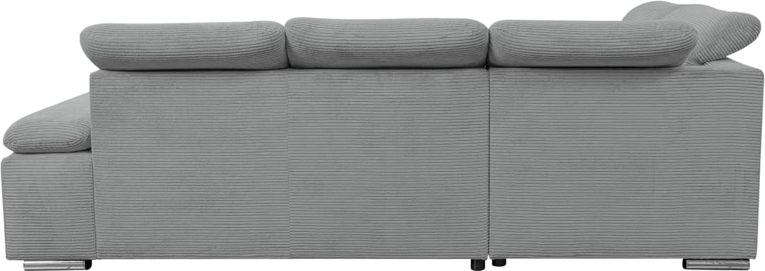WERK2 Ecksofa Alicante Cord | Grau