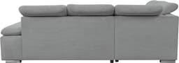 WERK2 Ecksofa Alicante Cord | Grau