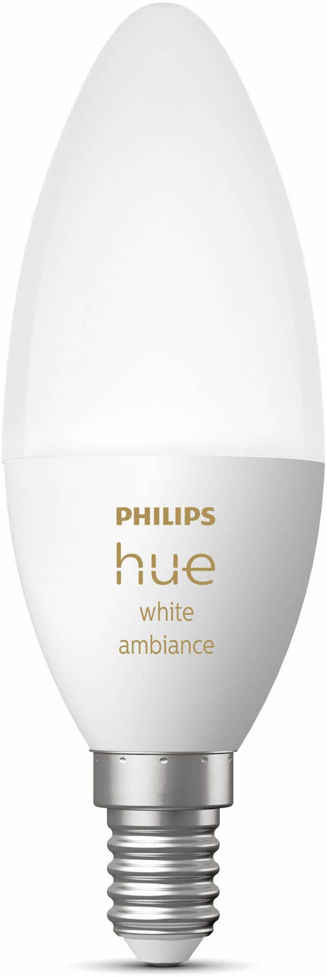 Philips Hue White and Color Ambiance Kerze LED-Leuchtmittel | Weiß