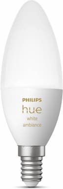 Philips Hue White and Color Ambiance Kerze LED-Leuchtmittel | Weiß 3