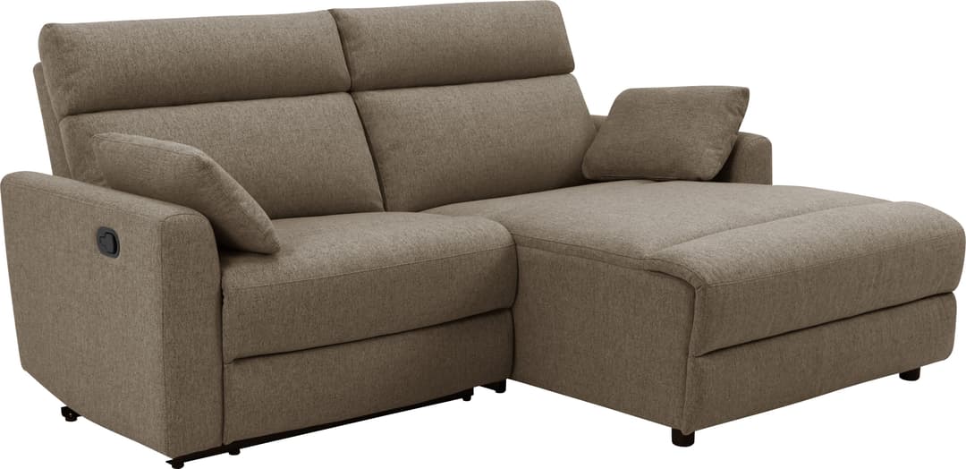 INOSIGN Ecksofa JENNA L-Form | Beige