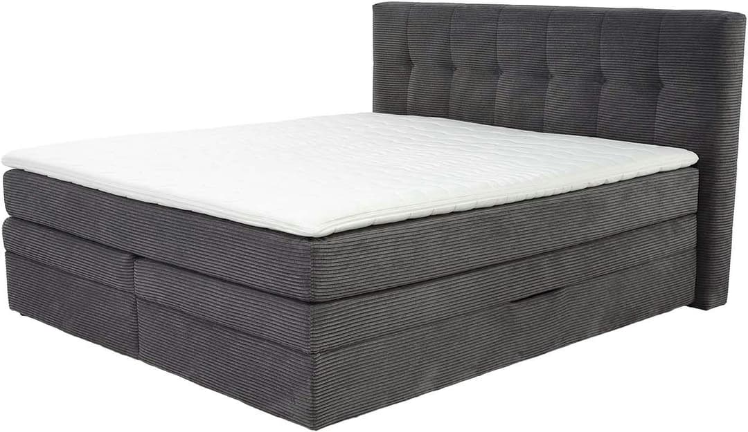 Jockenhöfer Gruppe Boxspringbett Amy | Grau